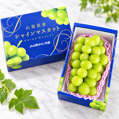 Shine Muscat Seedless Grapes シャインマスカット