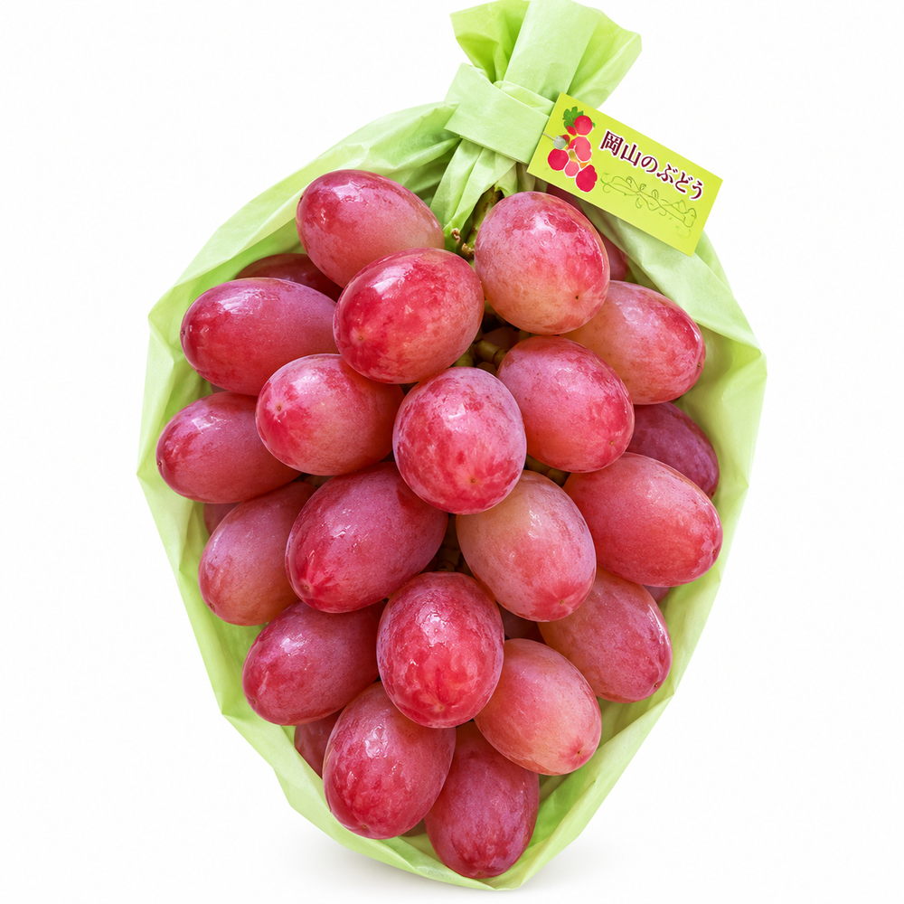 Shien Red Seedless Grapes 紫苑葡萄